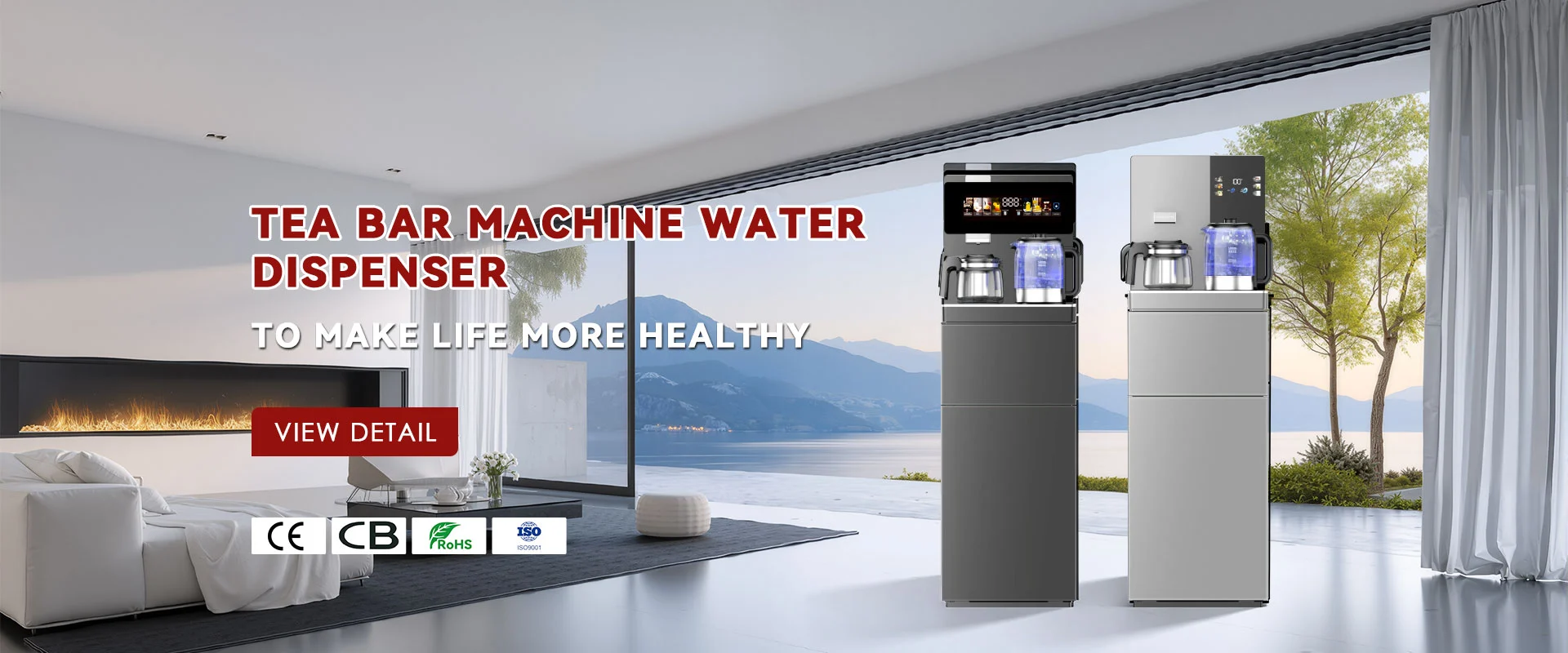 Kina Tea Bar Machine Vanddispenser Producent